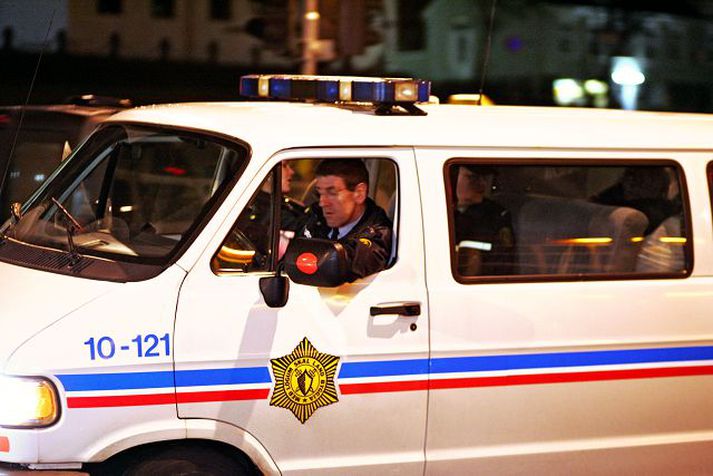 Lögreglan að störfum.
Leit lögreglu að börnum er misumfangsmikil eftir aðstæðum.