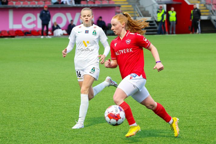 Þórdís Elva Ágústsdóttir gekk í raðir Vaxjö frá Val í vetur.