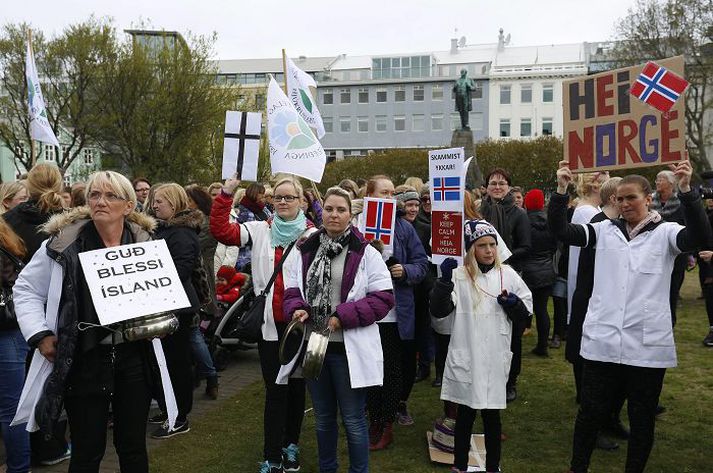 Fjöldi hjúkrunarfræðinga hefur sagt upp undanfarna daga.