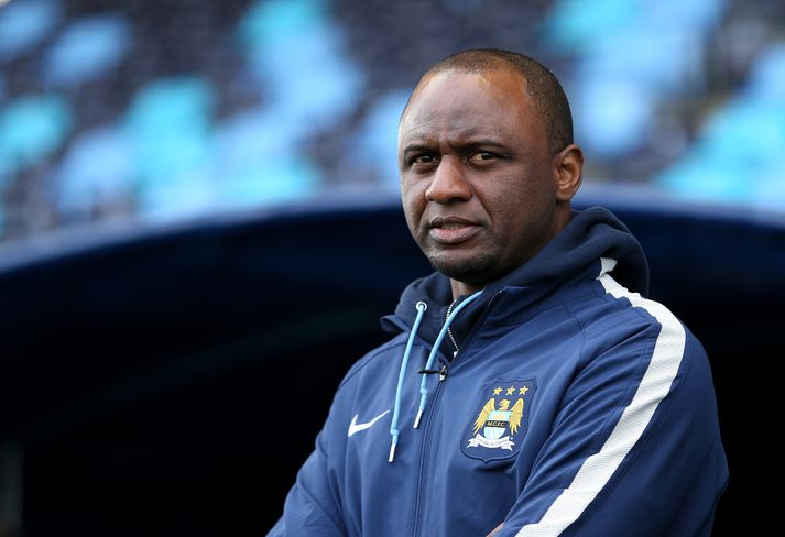 Patrick Vieira er sem stendur í þjálfarateymi Manchester City.