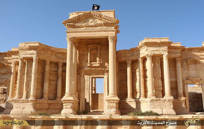 Palmyra féll í hendur ISIS í maí.
