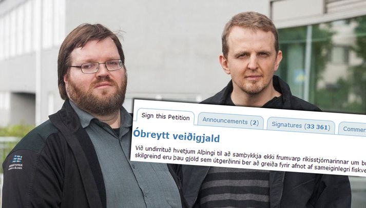 Fleiri hafa skrifað undir undirskriftasöfnun gegn breyttu frumvarpi um veiðigjald heldur en skrifuðu undir áskorun handa forseta Íslands vegna fjölmiðlalaganna árið 2004.