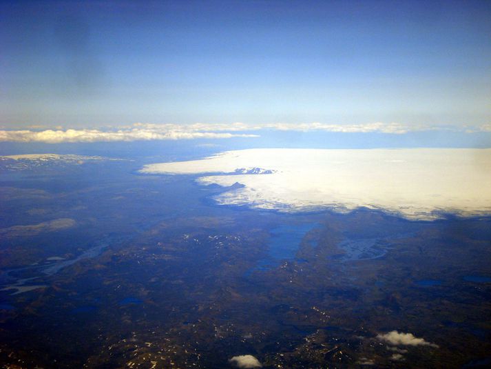 Vatnajökull með Bárðarbungu.