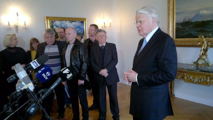 Ólafur á Bessastöðum. 