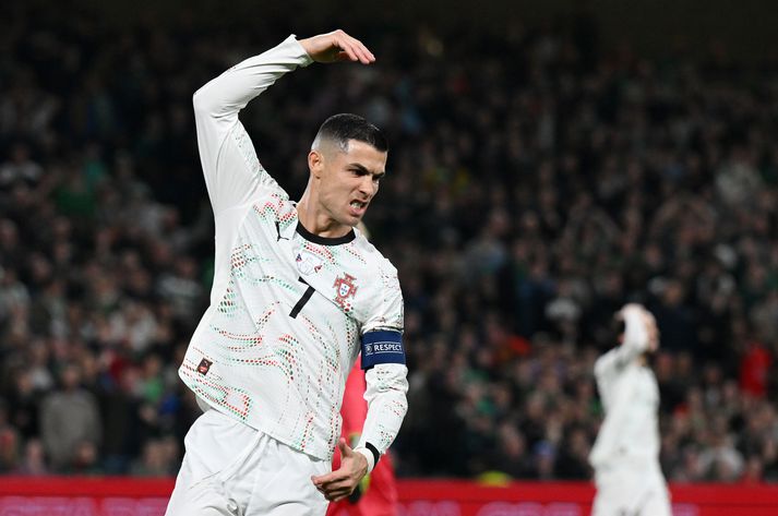 Lærisveinar Heimis Hallgrímssonar náðu heldur betur að pirra Cristiano Ronaldo í gær.