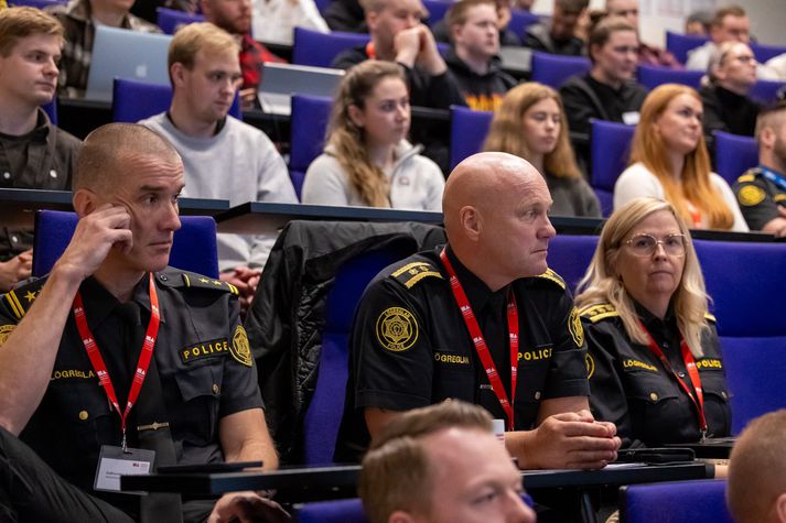 Lögreglunámið nýtur mikilla vinsælda í skólanum en nú eru um 200 nemendur í náminu.