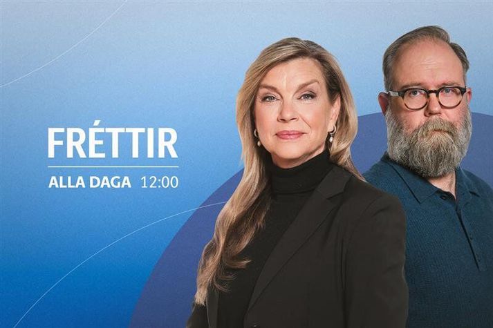 Telma Tómasson og Gunnar Reynir Valþórsson lesa fréttir á Bylgjunni.