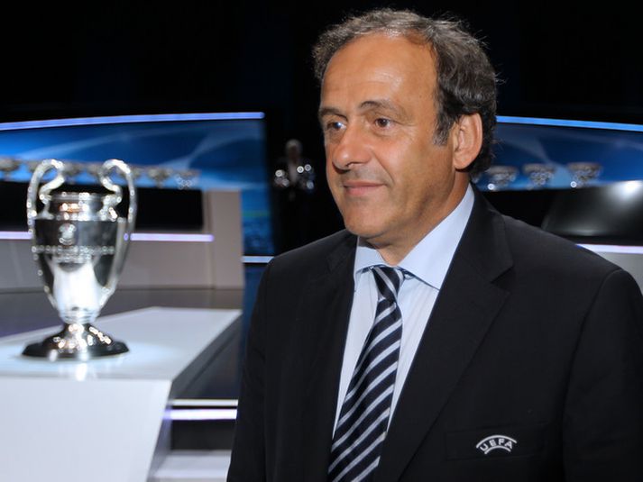 Michel Platini, forseti UEFA.