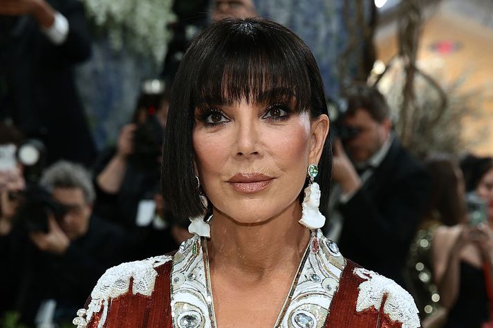 Kris Jenner lét sig ekki vanta á galakvöld Met-safnsins fyrr í mánuðinum. 