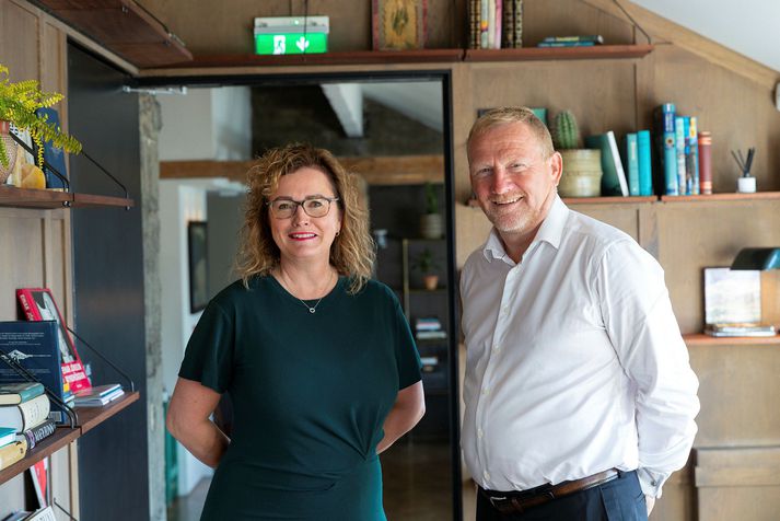 Jensína K. Böðvarsdóttir og Torben Nielsen.