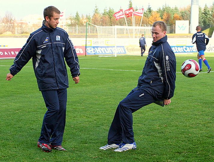 Ármann Smári er hér til hægri.