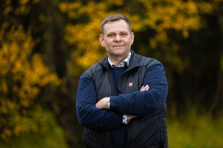 Guðmundur Ingi Þóroddsson formaður Afstöðu sækir eftir þriðja sæti.