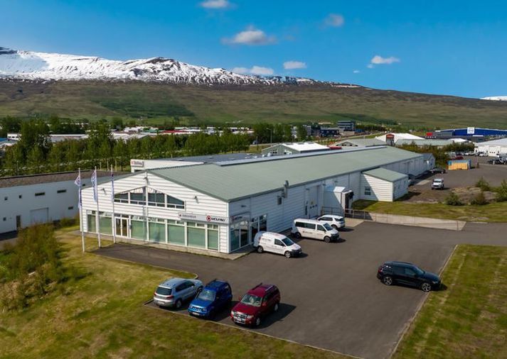 Höfuðstöðvar Vélfags á Akureyri. Fyrirtækið selur ýmsan tæknibúnað sem tengist sjávarútvegi.