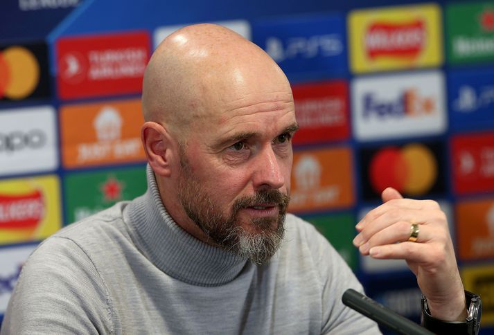 Erik ten Hag brá nokkuð þegar hann fékk ansi sérstaka spurningu frá fréttamanni TNT Sports.