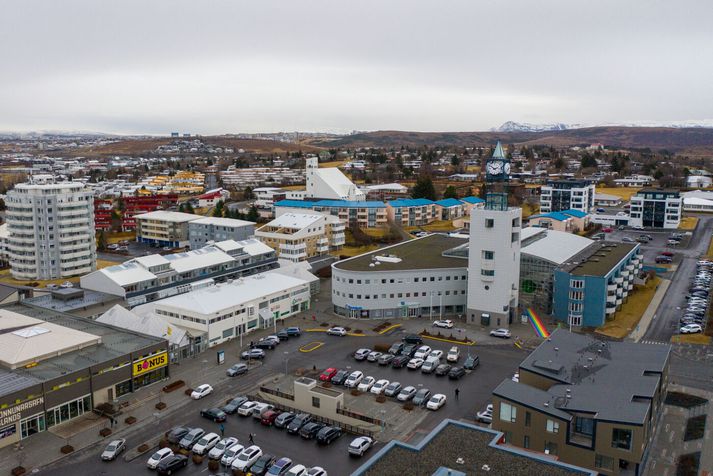 Umrætt atvik átti sér stað í veislu á veitingahúsi í Garðabæ.