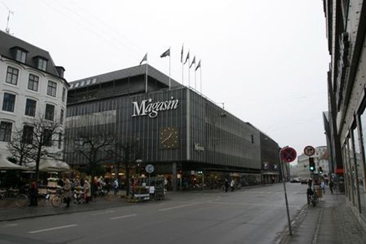 Magasin du Nord var í eigu Baugs en er núna að hálfu leyti í eigu Straums.