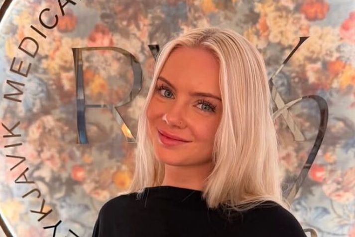 Erla Talía Einarsdóttir keppti í Ungfrú Ísland árið 2025.