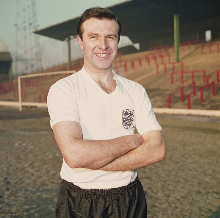 Jimmy Armfield bar fyrirliðabandið í fimmtán af 43 landsleikjum sínum.