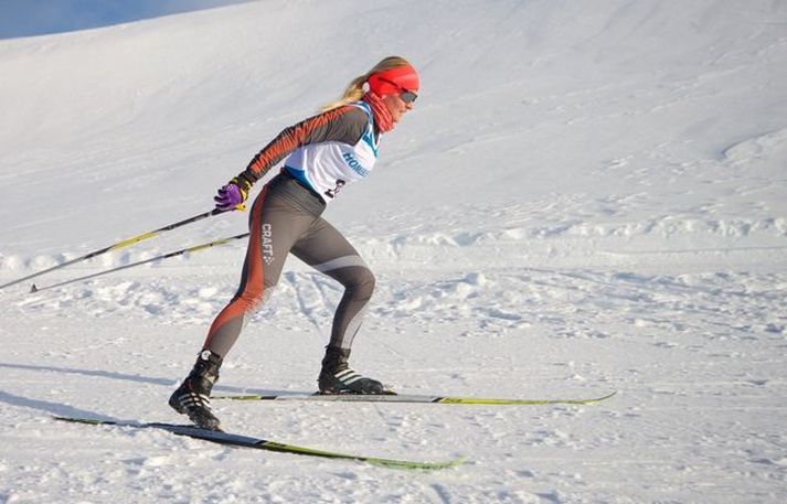 Elsa Guðrún vann öruggan sigur.