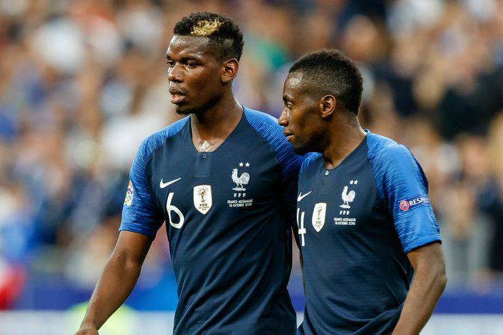 Pogba og Matuidi voru öflugir á sínum tíma á miðjunni hjá Frakklandi.