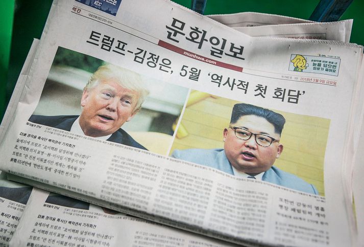 Donald Trump og Kim Jong Un eiga fyrir höndum einn mikilvægasta fund frá Kalda stríðinu sjálfu að sögn Reuters.