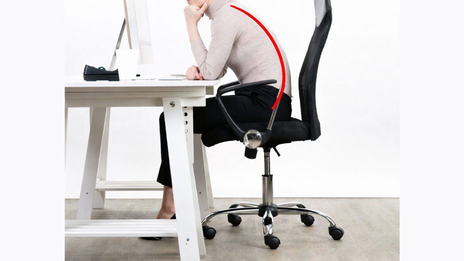 Situr þú eins og rækja? Góð líkamsstaða byrjar á réttum stól