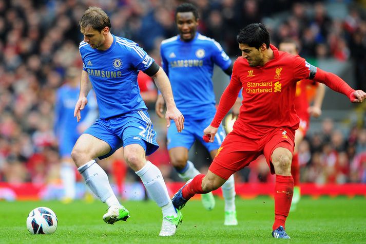 Luis Suárez í leik með Liverpool