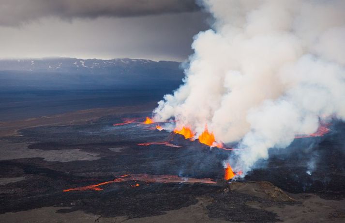 Skjálftavirknin er ennþá að mestu bundin við Bárðarbungu, norður enda gangsins og Herðubreiðartögl.