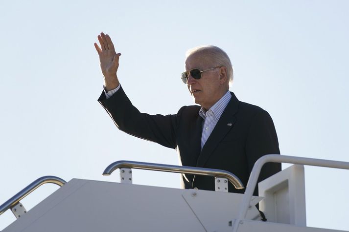 Joe Biden, forseti Bandaríkjanna, hefur verið gagnrýninn á Donald Trump, forvera sinn, vegna leynilegra skjala sem hann hafði í vörslu sinni eftir að hann flutti úr Hvíta húsinu.