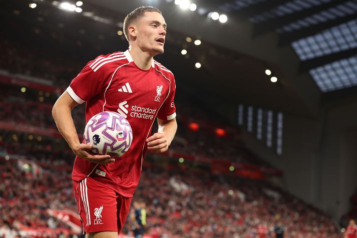 Florian Wirtz hefur farið hægt af stað hjá Liverpool.