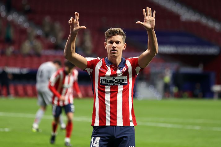 Spænski landsliðsmaðurinn Marcos Llorente lék afar vel með Atlético Madrid á síðasta tímabili.