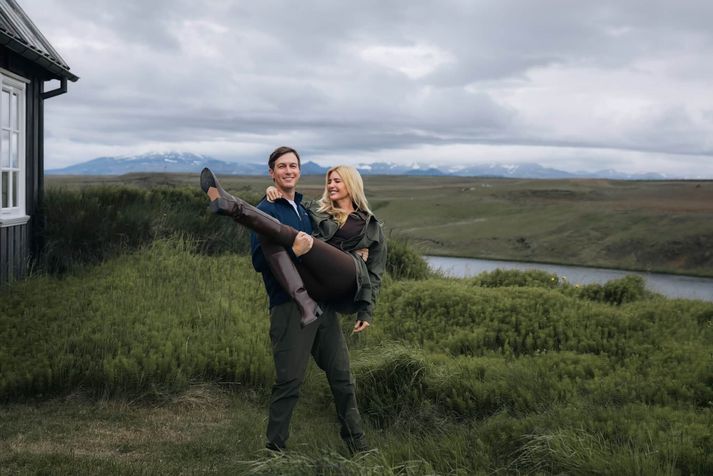 Ivanka og Jared voru á Íslandi fyrr í sumar.