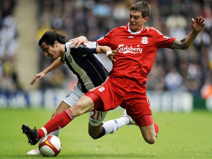 Daniel Agger, miðvörður Liverpool.