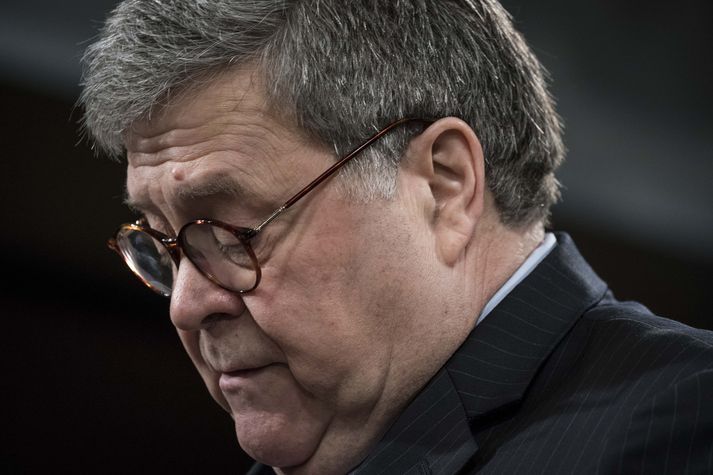 William Barr er dómsmálaráðherra Bandaríkjanna.