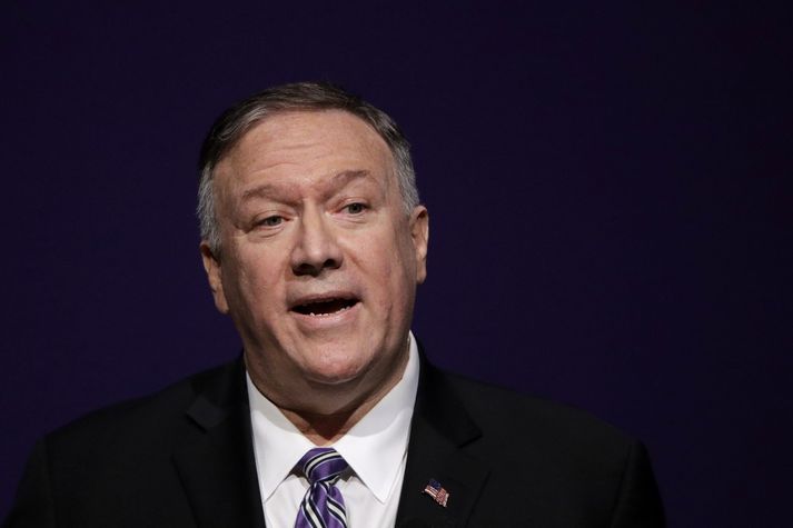 Mike Pompeo, utanríkisráðherra Bandaríkjanna.