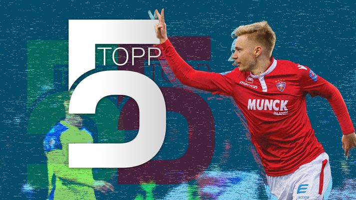 Patrick Pedersen segir frá fimm uppáhalds mörkunum sínum í Topp 5 á Stöð 2 Sport í kvöld.