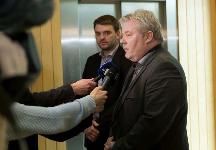 Sigurður Ingi Jóhannsson og Ásmundur Einar Daðason leiða viðræður fyrir hönd Framsóknarflokksins. Fréttablaðið/Vilhelm