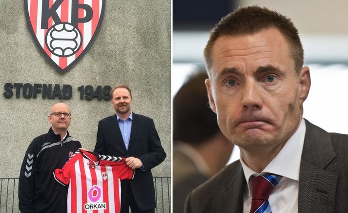 Per Rud, til vinstri, og Jan Bech Andersen, til hægri.