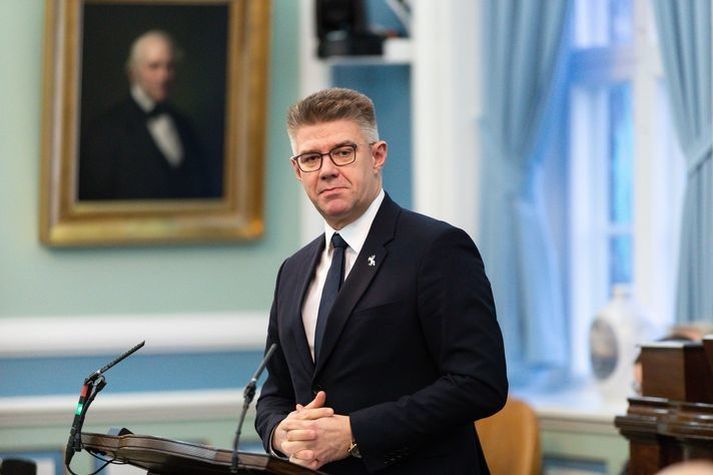 Gunnar Bragi Sveinsson lét af þingmennsku síðasta haust.