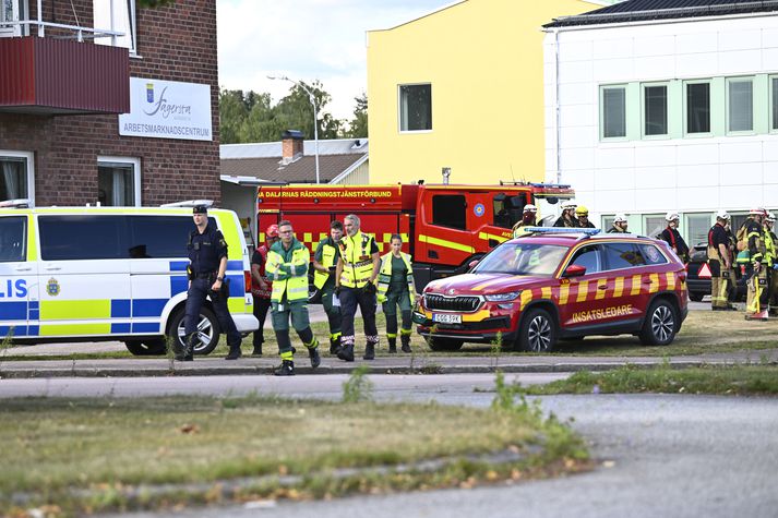 Í bænum Fagersta í Svíþjóð búa um tólf þúsund manns.