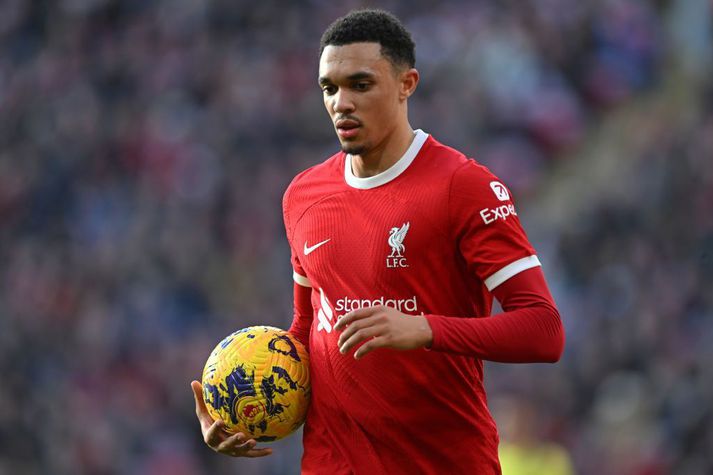 Trent Alexander-Arnold missir af næstu leikjum Liverpool vegna meiðsla.