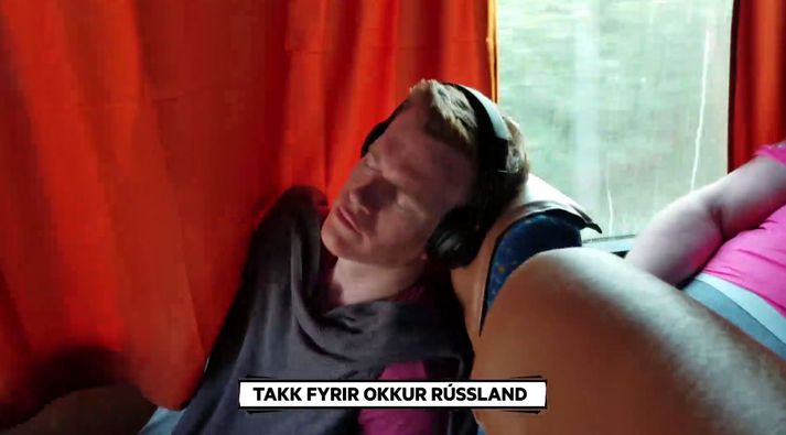 Þreyttur íslenskur blaðamaður