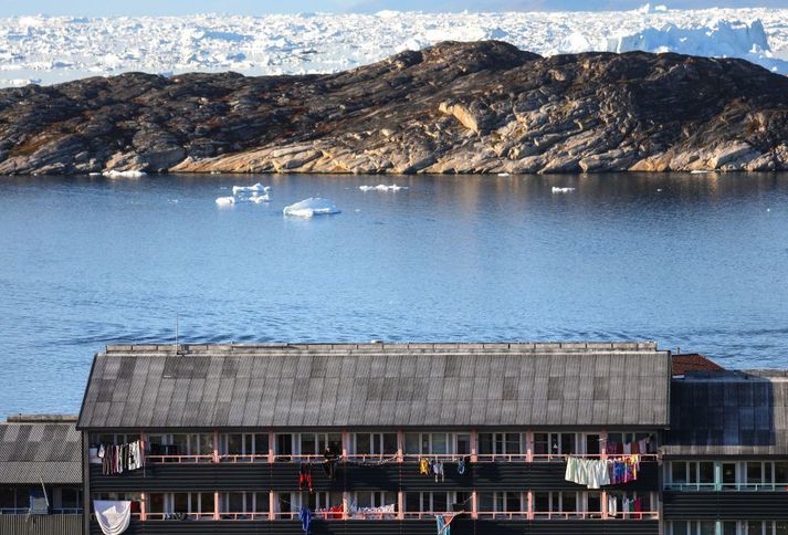 Frá Ilulissat á Grænlandi.