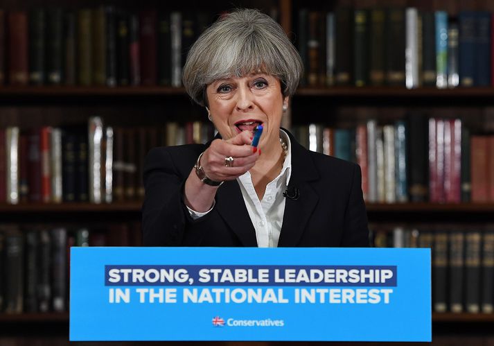 Theresa May, forsætisráðherra Bretlands.
