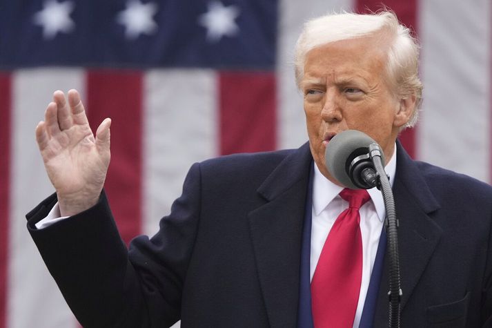 Donald Trump, forseti Bandaríkjanna.