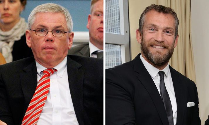 Vilhjálmur Bjarnason og Björgólfur Thor Björgólfsson.