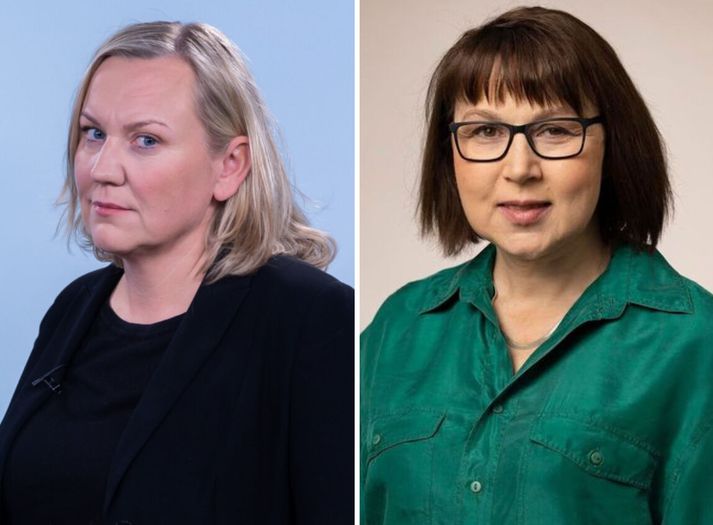 Þorbjörg Sigríður er dómsmálaráðherra Viðreisnar og Sabine Leskopf er borgarfulltrúi Samfylkingarinnar..