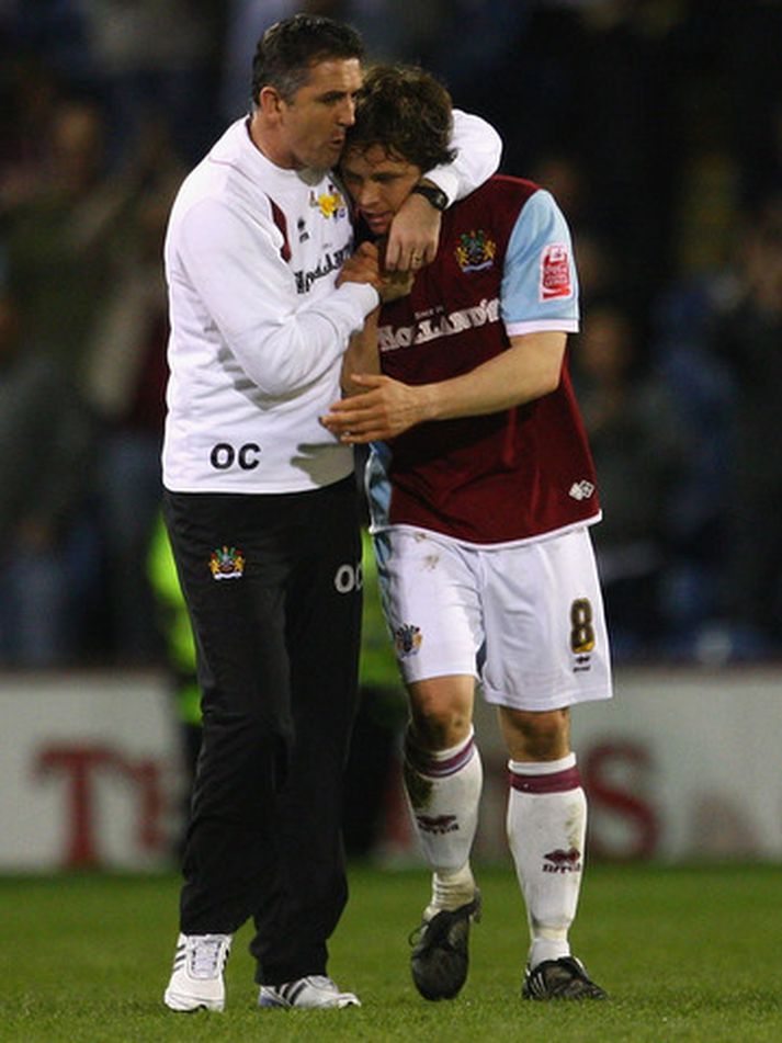 Jóhannes Karl Guðjónsson var í góðu sambandi við Owen Coyle áður en hann hætti með Burnley.
