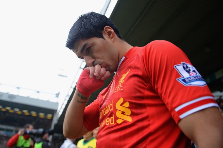 Luis Suarez, framherji Liverpool.