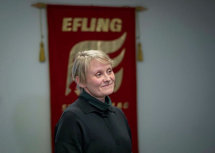 Efling fundar sérstaklega með SA fyrir hádegi.